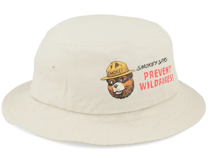 American Needle Smokey Bear Twill Screen Stone Bucket online