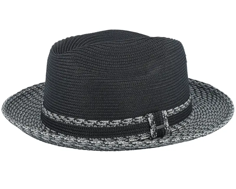 Bailey Mannesroe Black/Charcoal Multi Straw Hat online