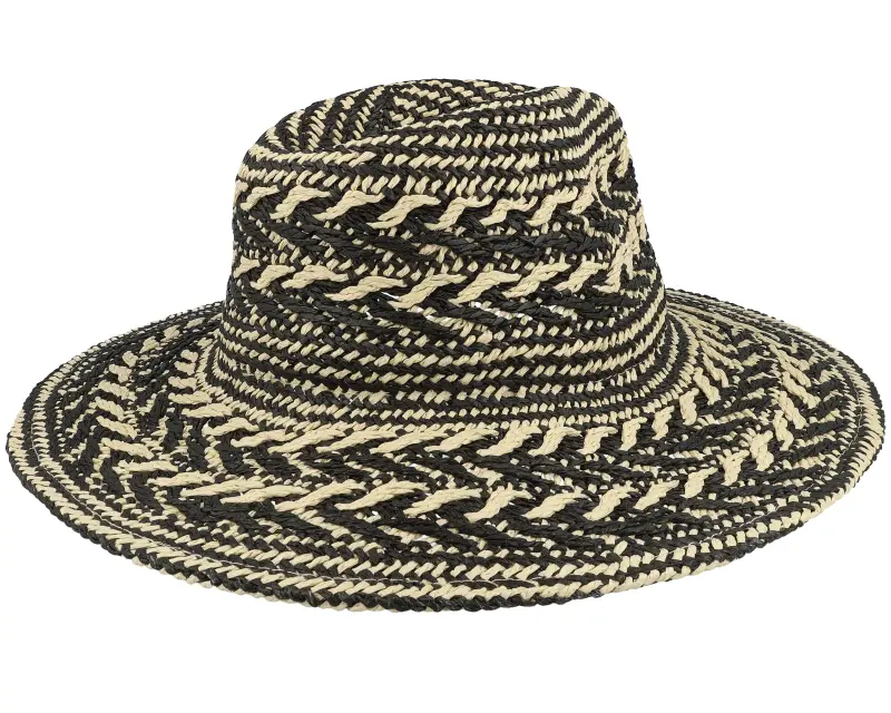 Barts Hibiscus Hat Black/Beige Straw Hat online