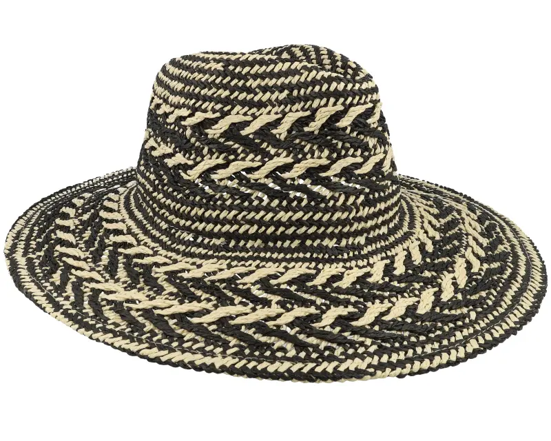 Barts Hibiscus Hat Black/Beige Straw Hat online