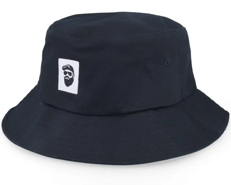 Bearded Man Cap Man Woven Black Bucket online