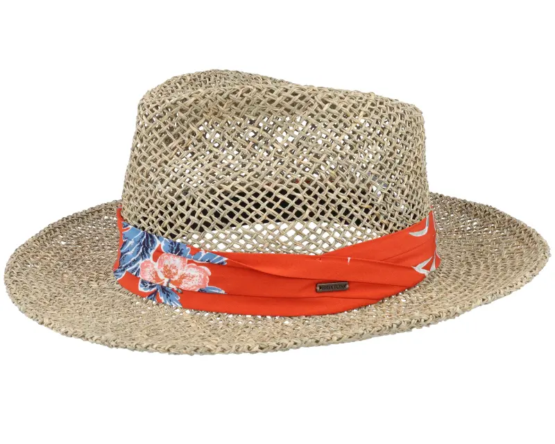 Brixton Aloha Natural/Burnt Red Straw Hat online