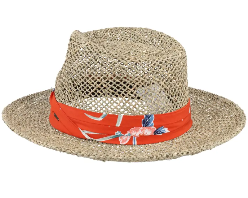 Brixton Aloha Natural/Burnt Red Straw Hat online
