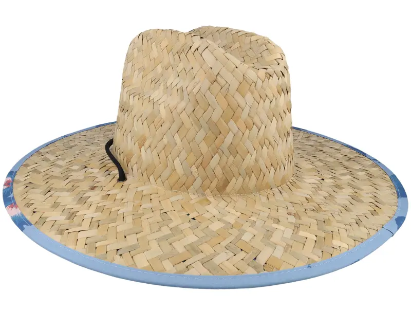 Brixton Alpha Square Sun Hat Tan/Dusty Blue Straw Hat online