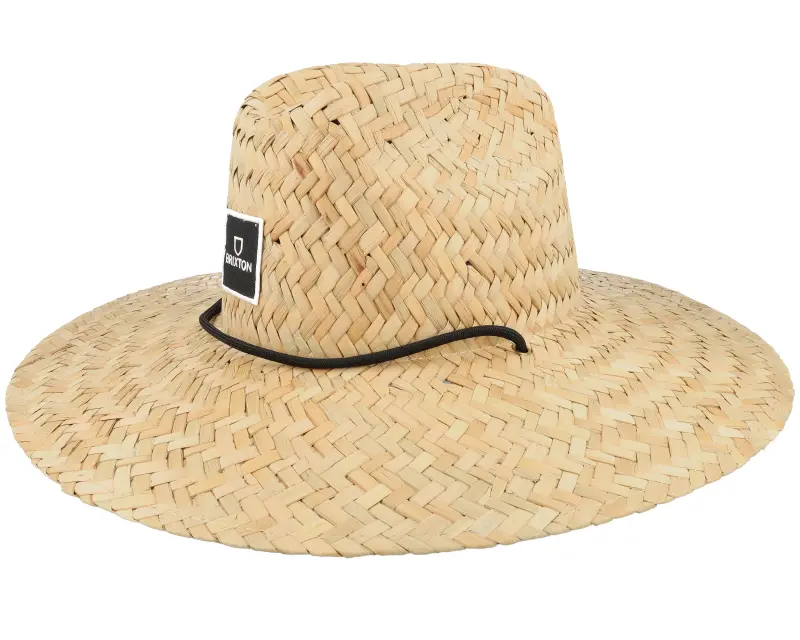 Brixton Alpha Square Sun Hat Tan Straw Hat online