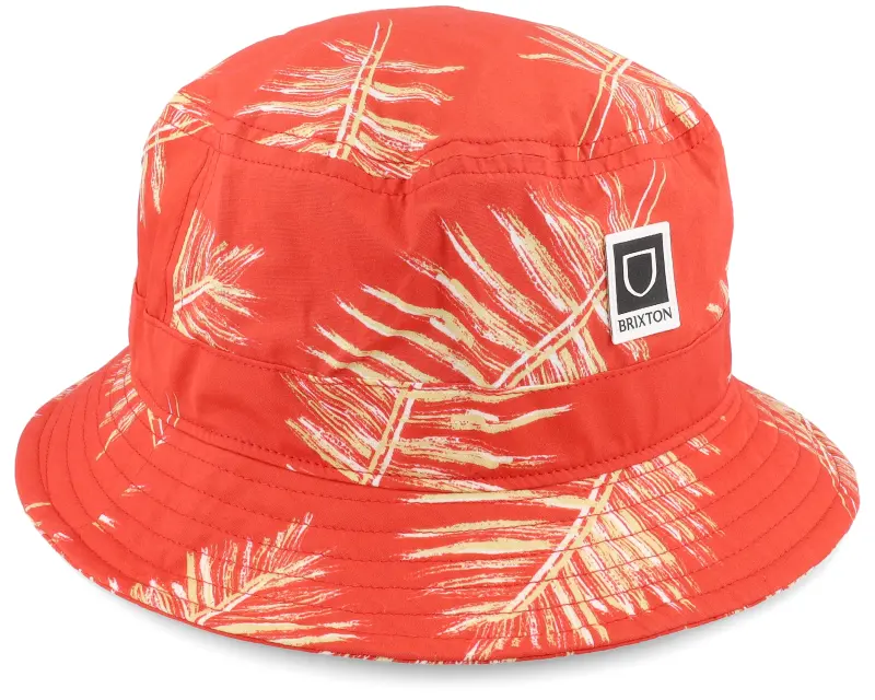 Brixton Beta Packable Hat Aloha Red Bucket online