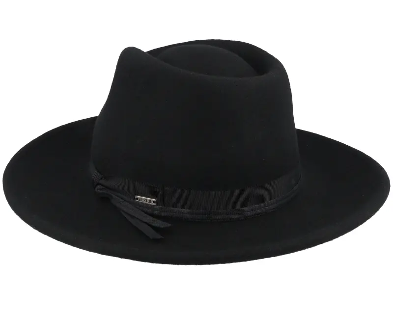 Brixton Dayton Convertible Brim Ranche Black Western online