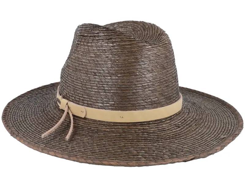 Brixton Field Proper Dark Earth/Natural Straw Hat online