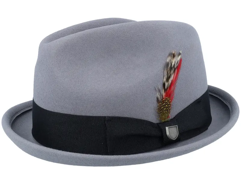 Brixton Gain Grey/Black Fedora online
