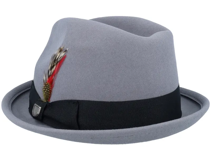 Brixton Gain Grey/Black Fedora online