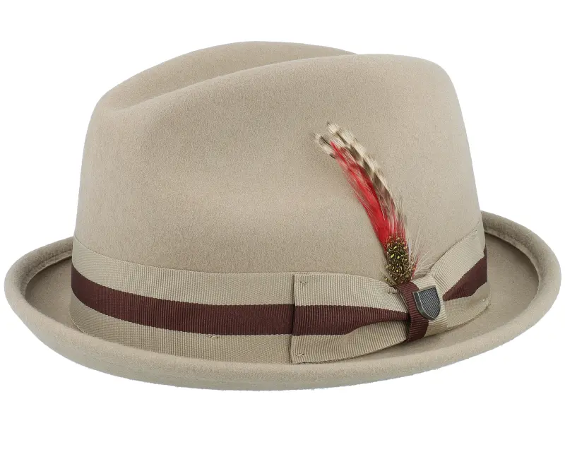Brixton Gain Sand/Sand/Brown Fedora online