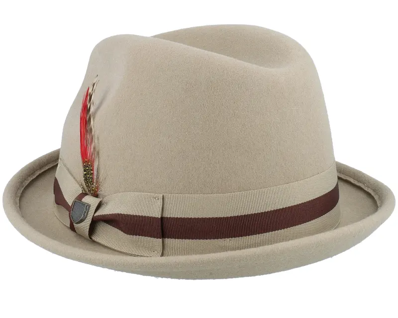 Brixton Gain Sand/Sand/Brown Fedora online
