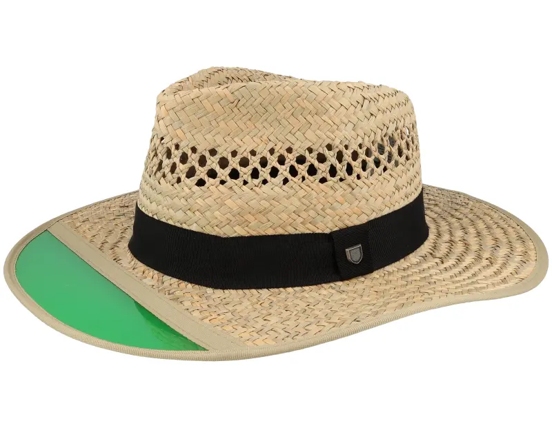 Brixton Hunter Fedora Tan Straw Hat online