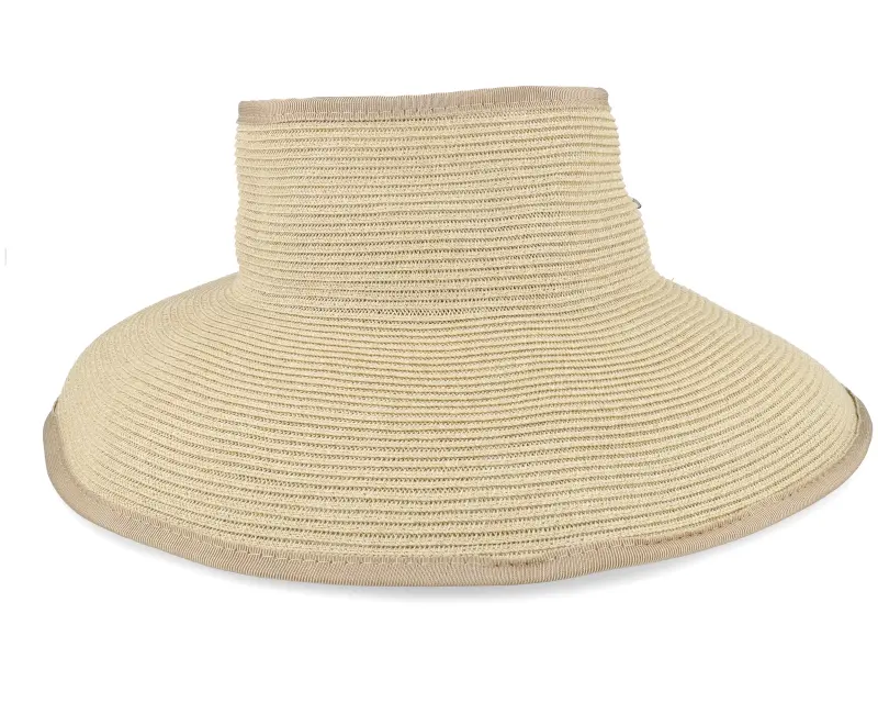 Brixton Ivy Packable Straw Tan Visor online