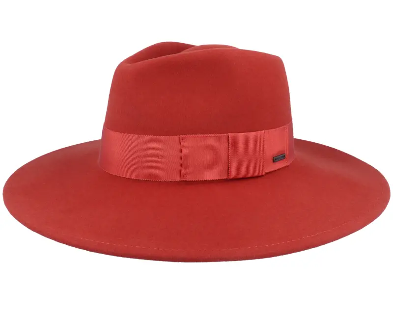 Brixton Joanna Felt Hat Phoenix Orange Fedora online