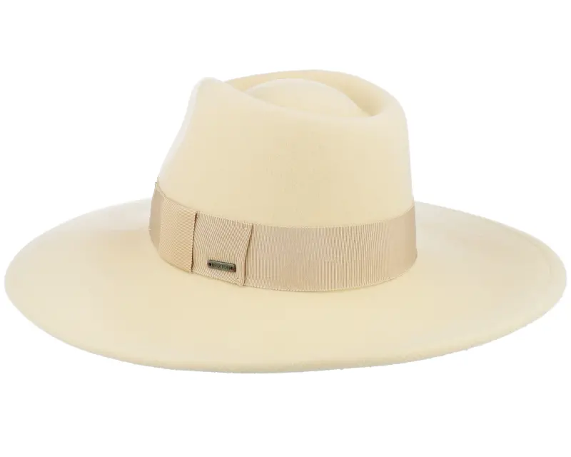 Brixton Joanna Felt Light Khaki Fedora online