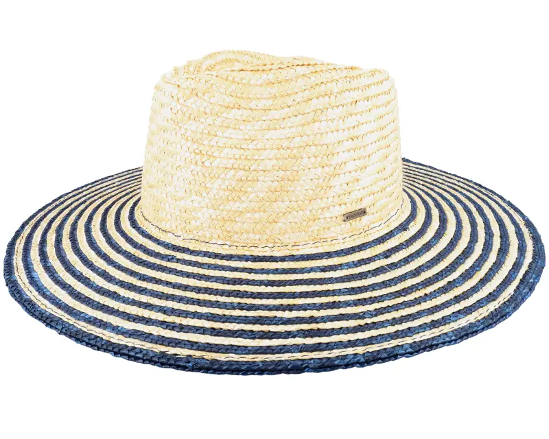 Brixton Joanna Festival Hat Honey/Joe Blue Straw Hat online