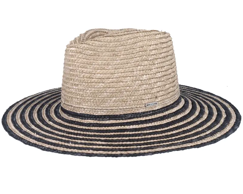 Brixton Joanna Festival Smoke Grey/Black Straw Hat online