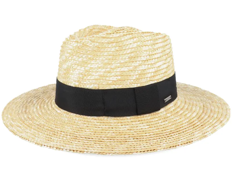 Brixton Joanna Short Brim Honey Straw Hat online