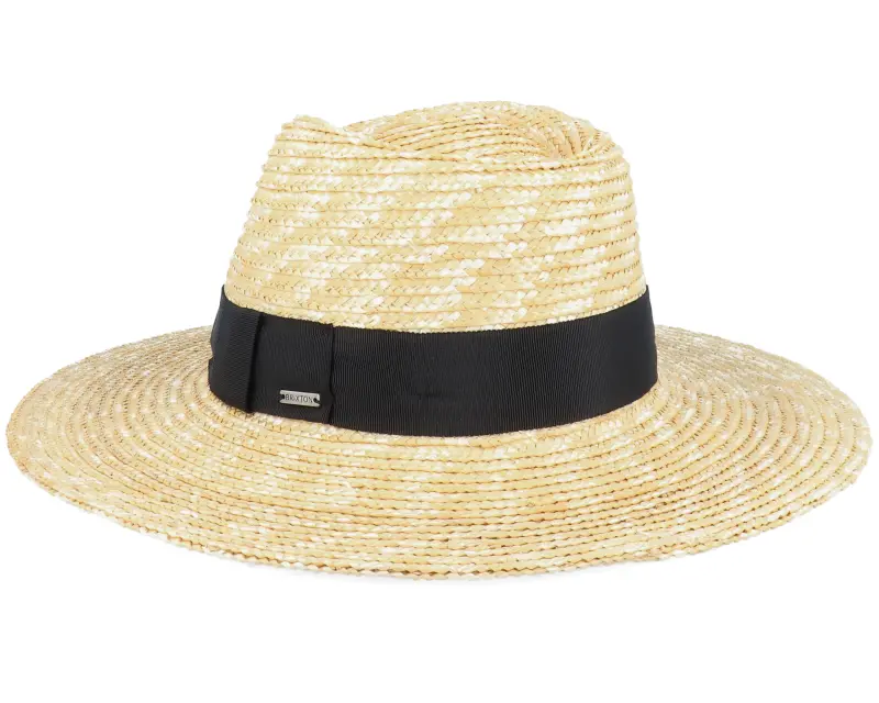 Brixton Joanna Short Brim Honey Straw Hat online