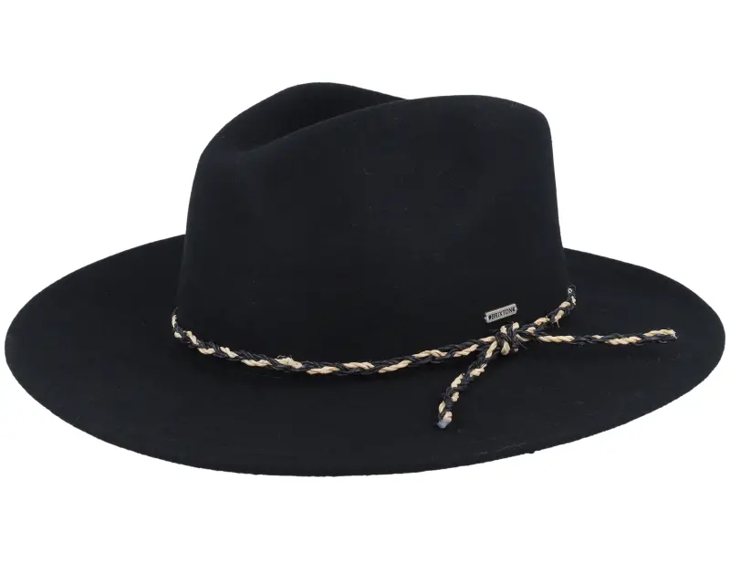 Brixton Messer Fedora Black Western online