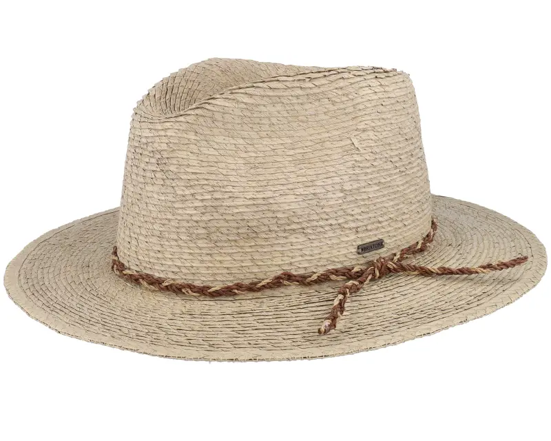Brixton Messer Western Fedora Sand Straw Hat online