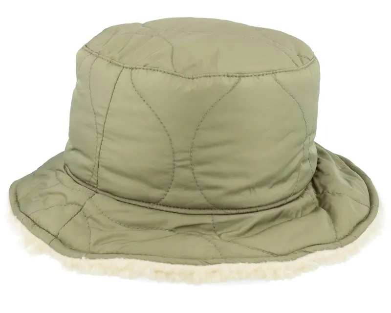 Brixton Petra Reversible Military Olive/Dove Sherpa Bucket online