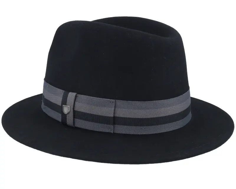 Brixton Roma Black/Grey Charcoal Fedora online
