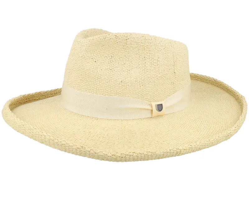 Brixton Victoria Straw Natural/Oat Milk Fedora online