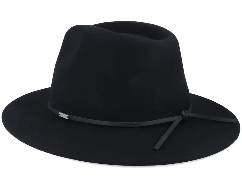 Brixton Wesley Black Fedora online