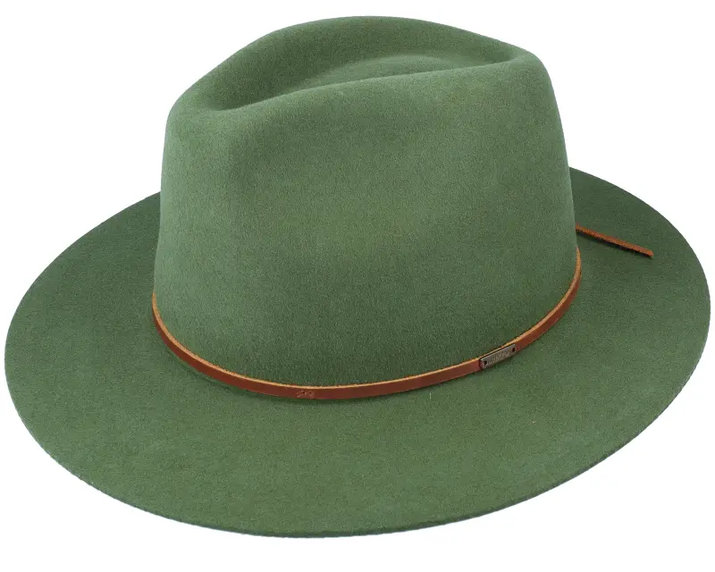 Brixton Wesley Clover Green Fedora online