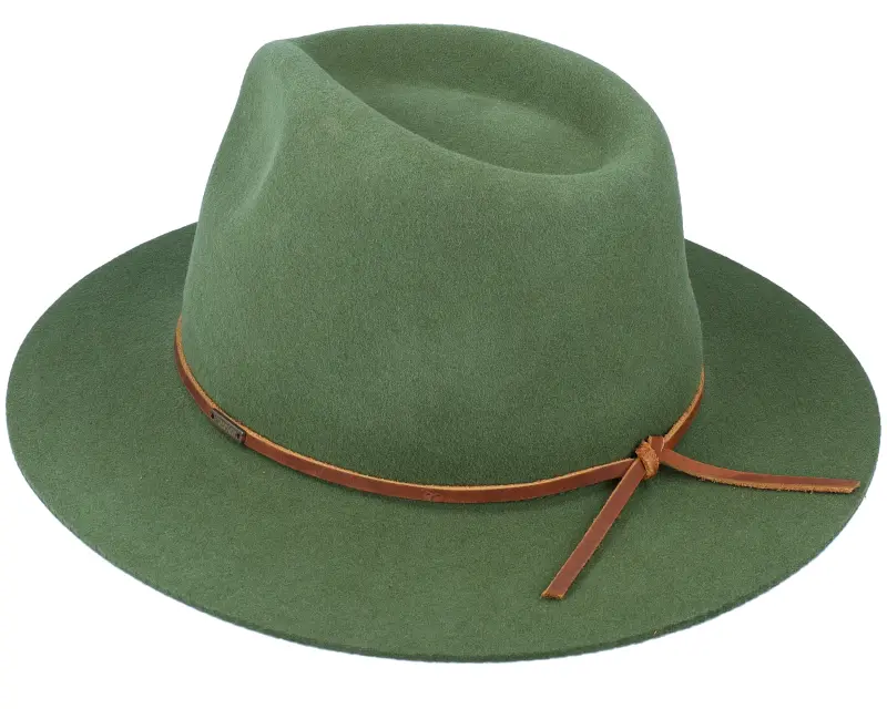 Brixton Wesley Clover Green Fedora online