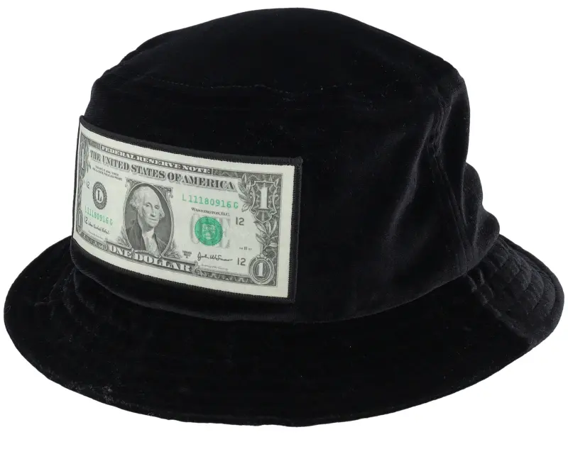 Calza Pennello Dollar Bill Velvet Black Bucket online
