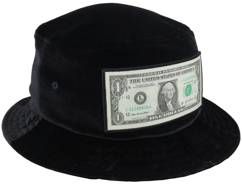 Calza Pennello Dollar Bill Velvet Black Bucket online