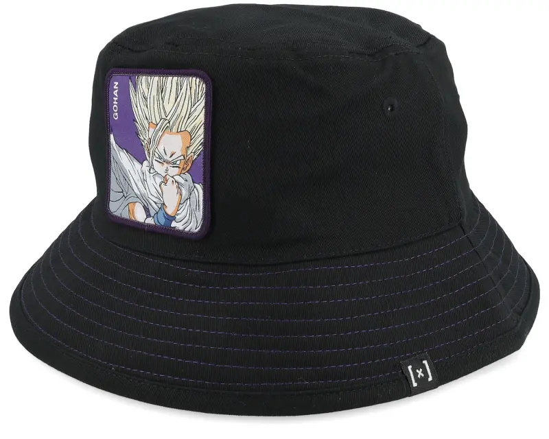 Capslab Dragon Ball Gohan Hat Black Bucket online