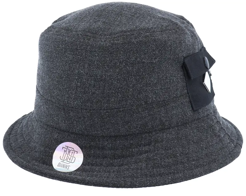 Djinns Woolmelange Black Bucket online