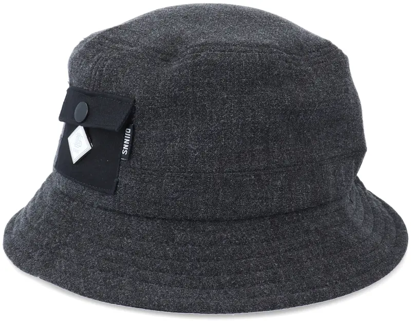 Djinns Woolmelange Black Bucket online