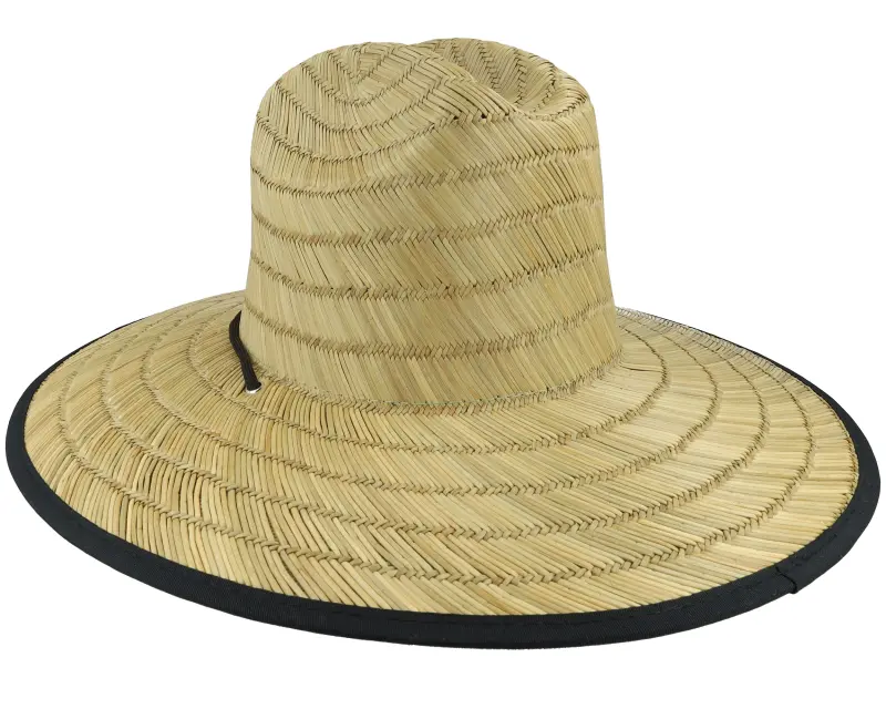 Headster Kids Backyard Meadow Lifeguard Hat Natural/Black Straw Hat online