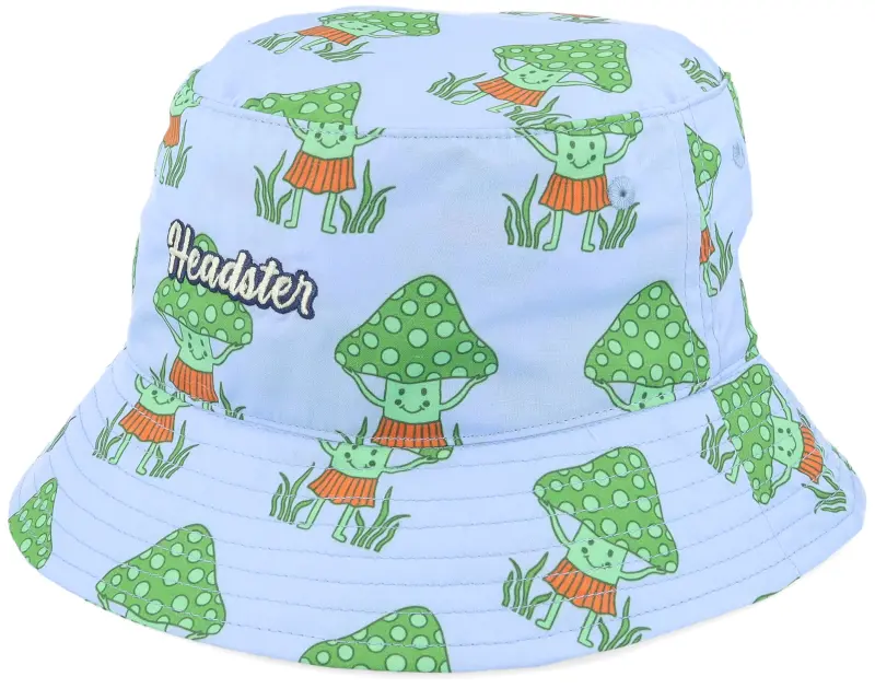 Headster Kids Happy Fungi Hat Cooling Spray Blue Bucket online