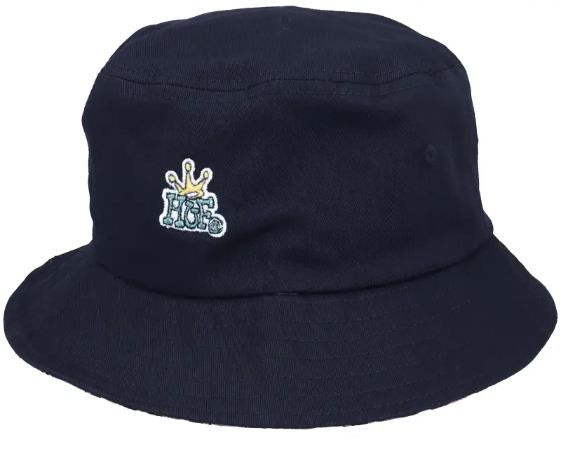 HUF Crown Reversible Bucket Hat Navy Blazer Bucket online