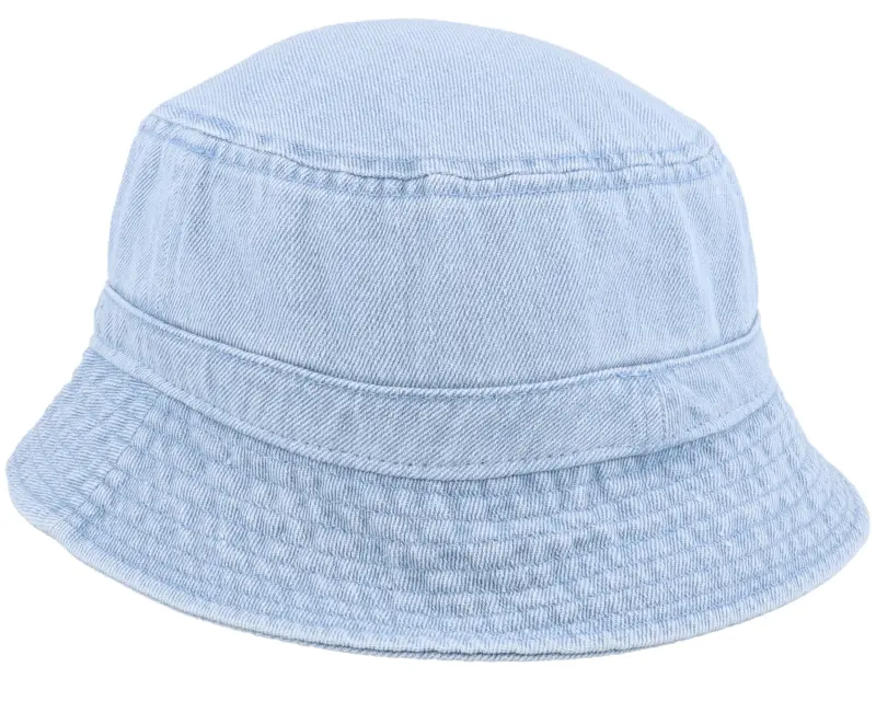 Iconic Summer Palm Logo Blue Denim Bucket online