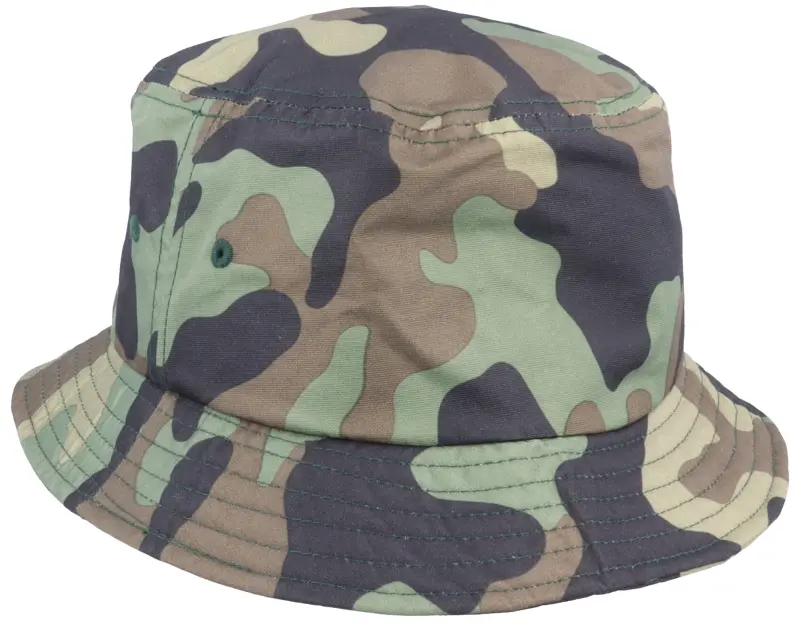 Iconic Summer Palm Logo Green Camo Bucket online