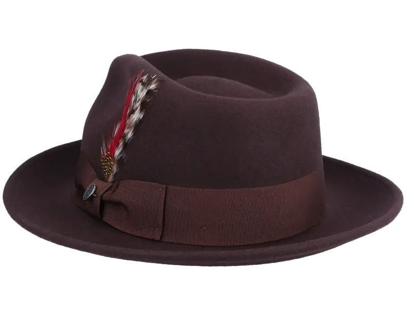 Jaxon & James Crushable C-Crown Brown Fedora online
