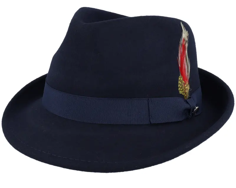 Jaxon & James Detroit Hat Navy Blue Trilby online