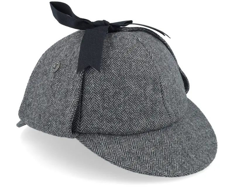 Jaxon & James Herringbone Sherlock Holmes Grey Deerstalker online