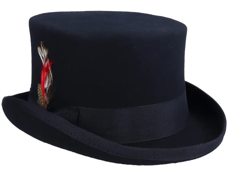 Jaxon & James Mid-Crown Black Top Hat online