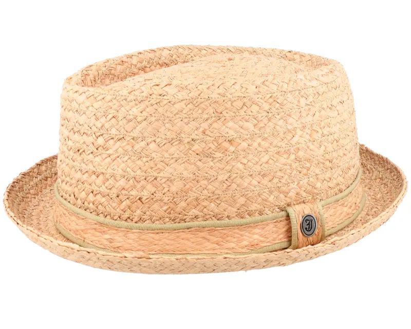 Jaxon & James Raffia Diamond Crown Straw Pork Pie online