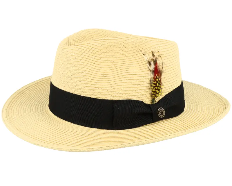 Jaxon & James Summer C-crown Fedora Natural Straw Hat online