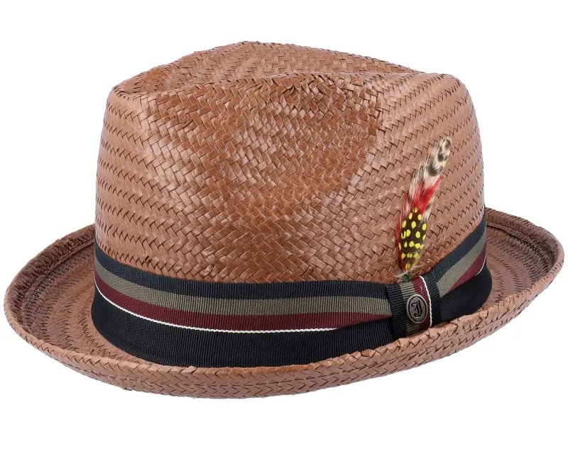 Jaxon & James Tribeca Straw Hat Brown Trilby online