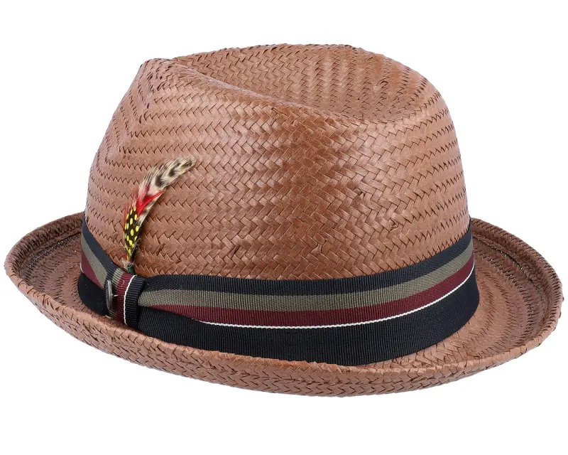 Jaxon & James Tribeca Straw Hat Brown Trilby online